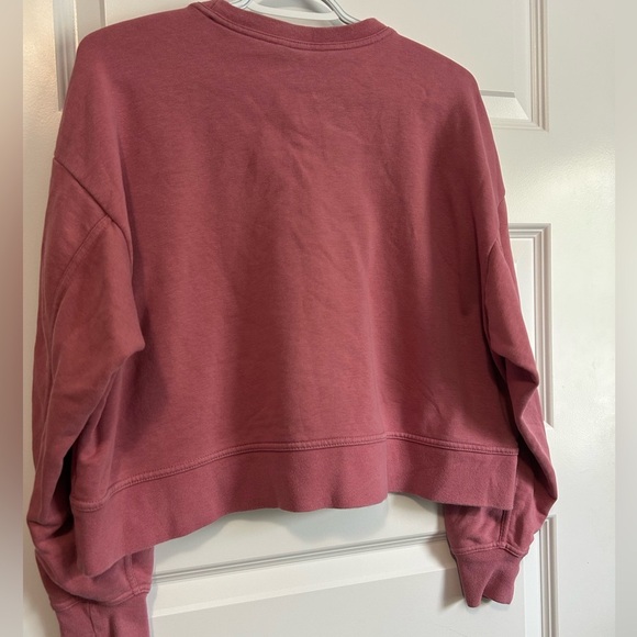 Nike Dusty Rose Cropped Crewneck Sweater - Picture 5 of 5